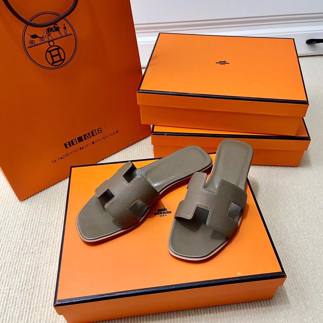 에르메스 올수공 오란 슬리퍼 샌들 앱송 60